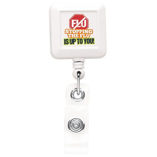 Opaque Better Square Badge Reel