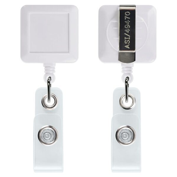 Opaque Better Square Badge Reel