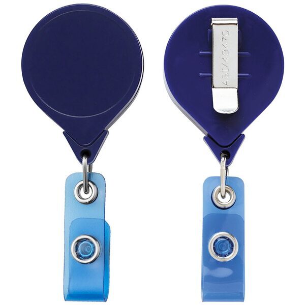 Jumbo Round Badge Reel with Belt Clip