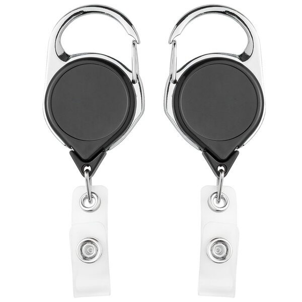 Opaque Carabiner Badge Reel