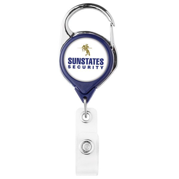 Opaque Carabiner Badge Reel