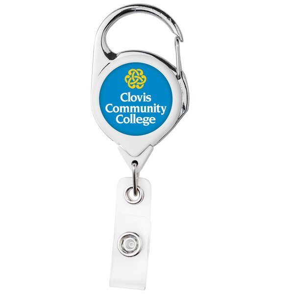 Opaque Carabiner Badge Reel