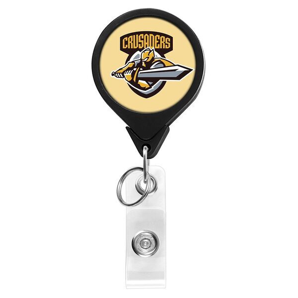 Round Dual Back Badge Reel