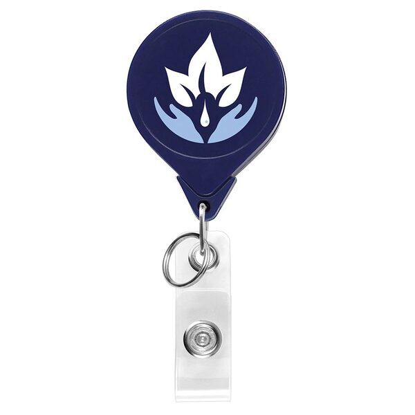 Round Dual Back Badge Reel