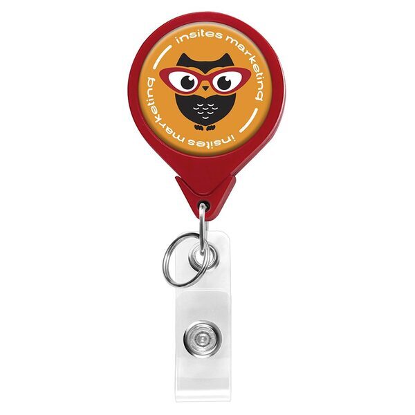 Round Dual Back Badge Reel