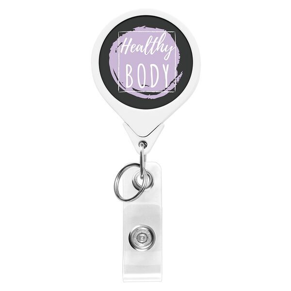 Round Dual Back Badge Reel