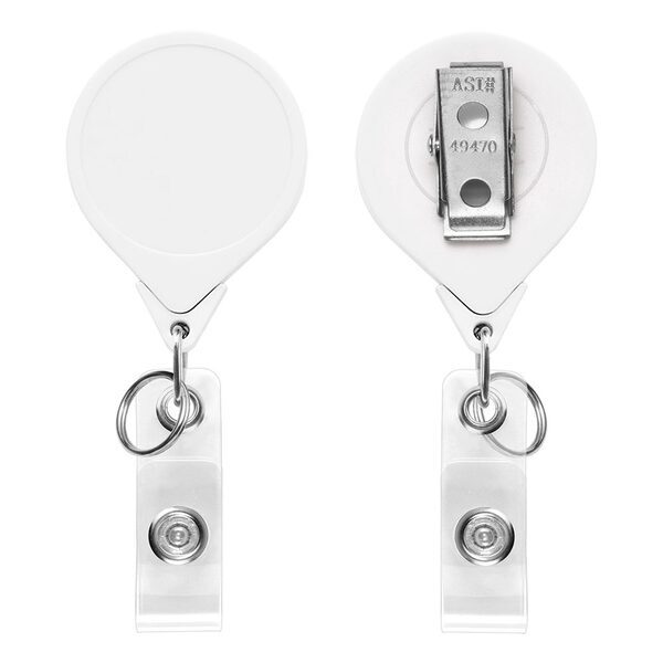 Round Dual Back Badge Reel