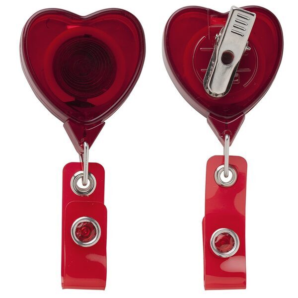 Jumbo Heart Badge Reel