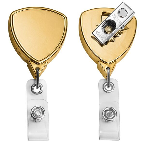 Gold Shield Badge Reel
