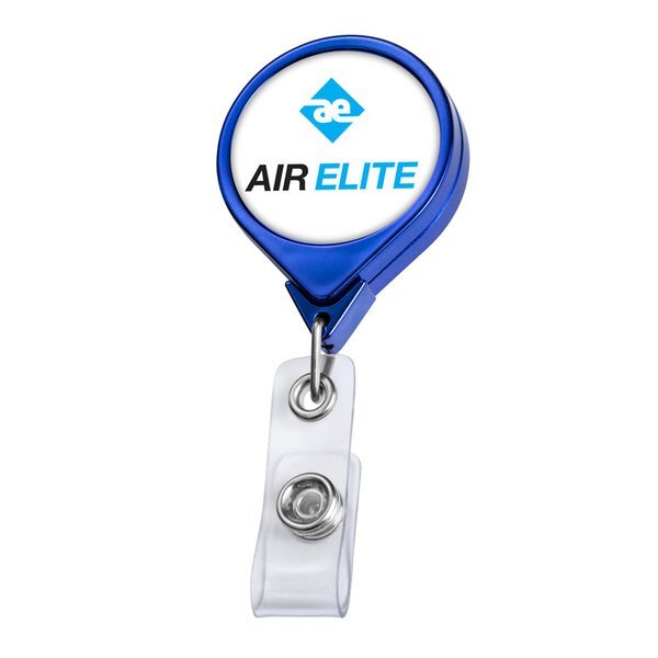 Color Chrome Jumbo Round Badge Reel