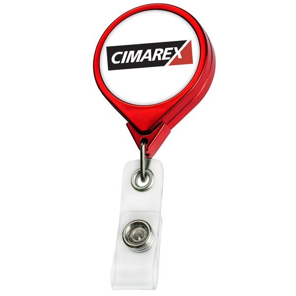 Color Chrome Jumbo Round Badge Reel