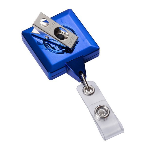 Color Chrome Jumbo Square Badge Reel