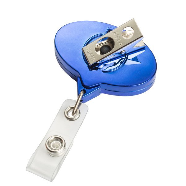 Color Chrome Jumbo Oval Badge Reel