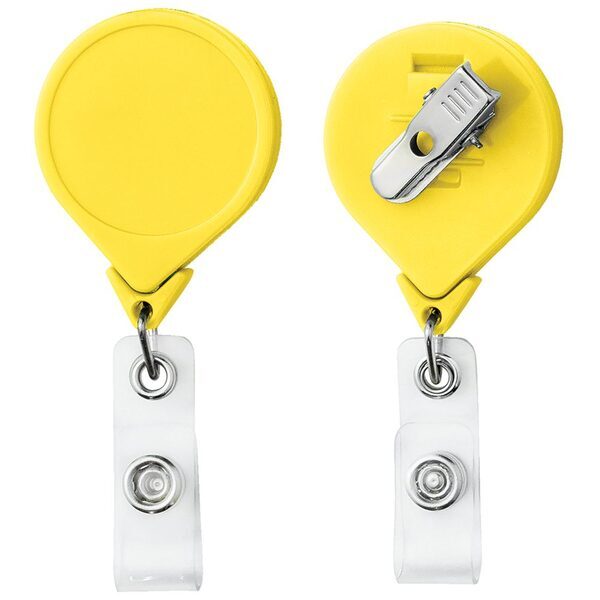 Neon Jumbo Round Badge Reel