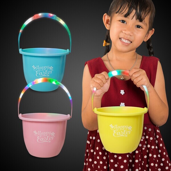 Light Up LED Easter Bucket