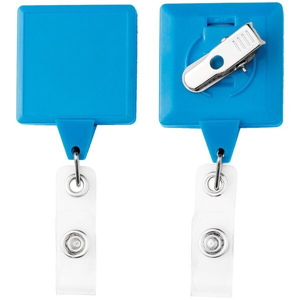 Neon Jumbo Square Badge Reel