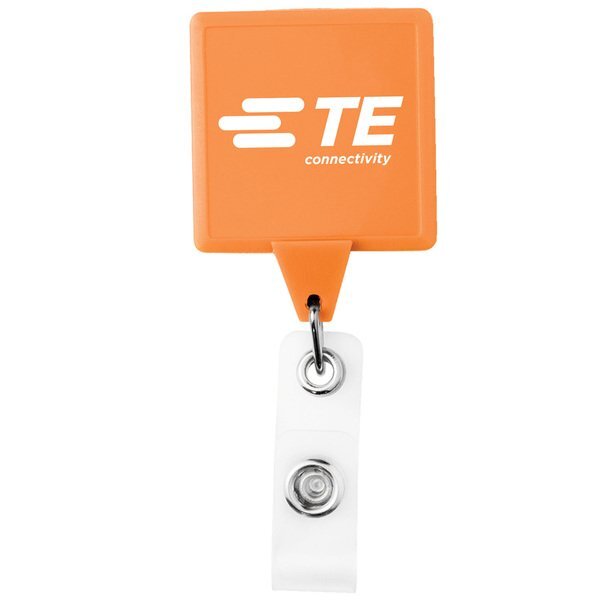 Neon Jumbo Square Badge Reel