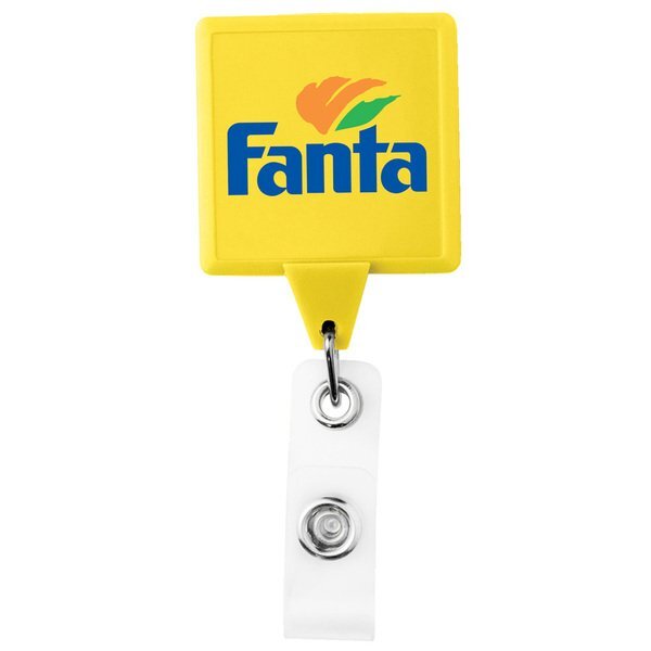 Neon Jumbo Square Badge Reel