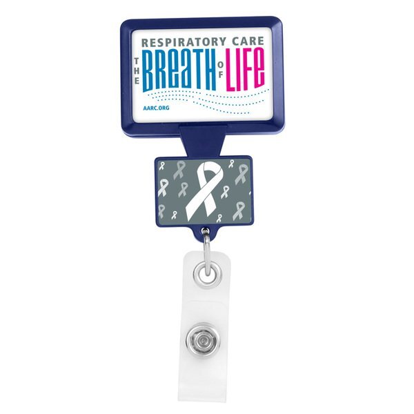 Double Up Rectangle Badge Reel