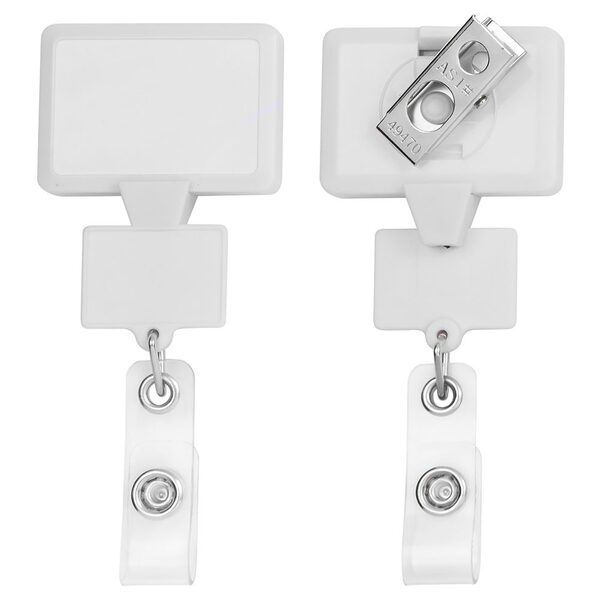 Double Up Rectangle Badge Reel