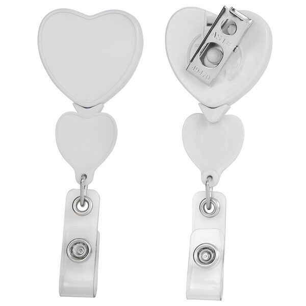 Double Up Heart Badge Reel