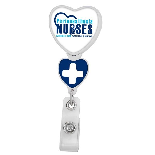 Double Up Heart Badge Reel