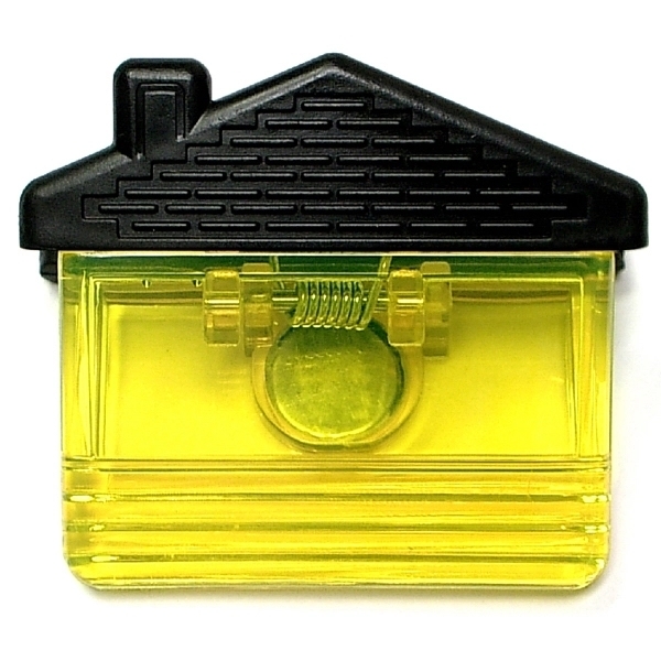 Jumbo House Magnetic Memo Clip