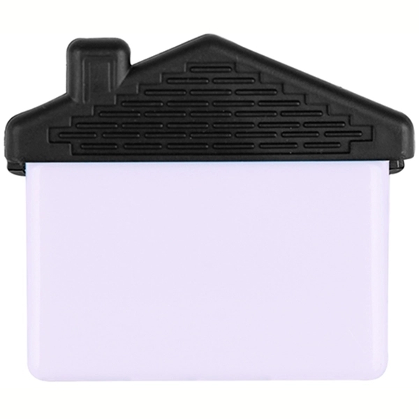 Jumbo House Magnetic Memo Clip