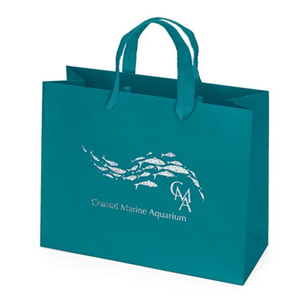 Matte Finish Euro Tote Gift Bag, 10" x 8"