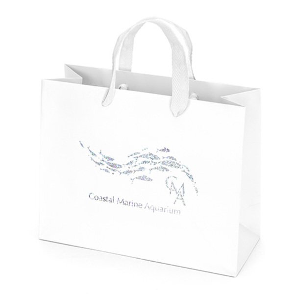 Matte Finish Euro Tote Gift Bag, 10" x 8"
