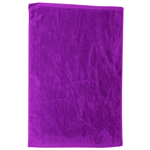 Diamond Collection Sport Towel 100% Cotton Terry Velour