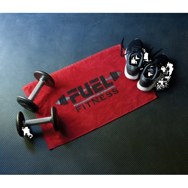 Diamond Collection Sport Towel 100% Cotton Terry Velour