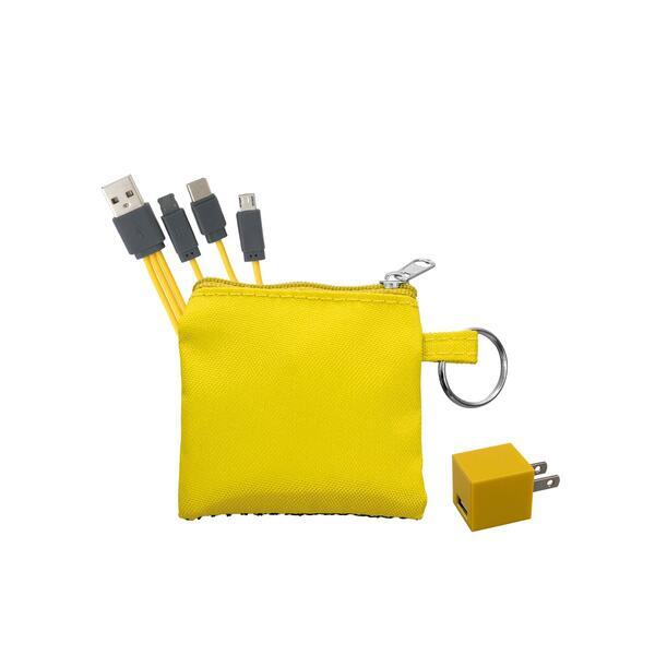 Kingwood Pouch w/ Wall Charger & Cable