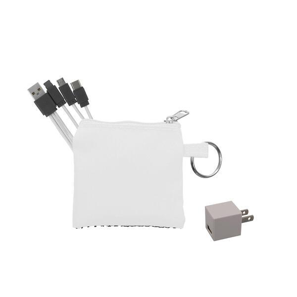 Kingwood Pouch w/ Wall Charger & Cable