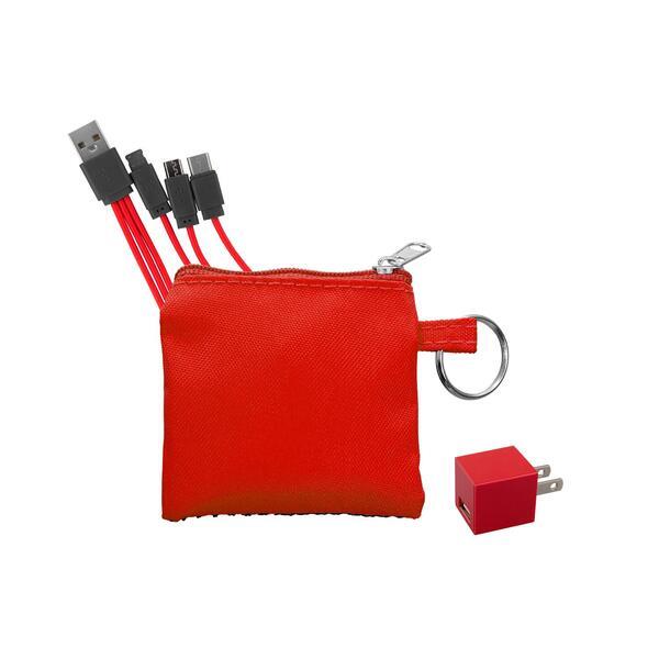 Kingwood Pouch w/ Wall Charger & Cable