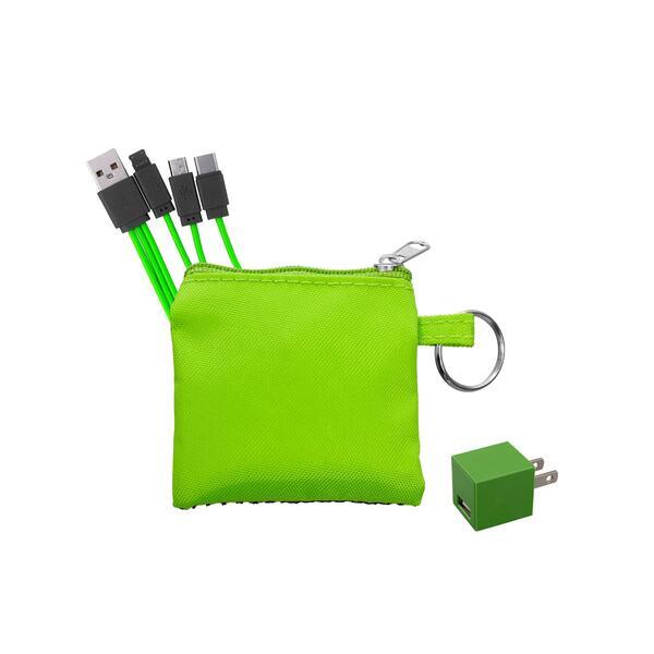 Kingwood Pouch w/ Wall Charger & Cable