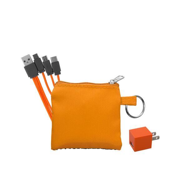 Kingwood Pouch w/ Wall Charger & Cable