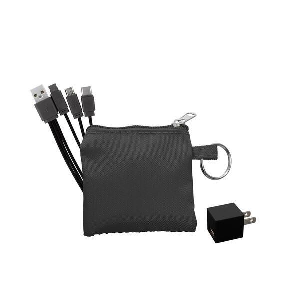 Kingwood Pouch w/ Wall Charger & Cable