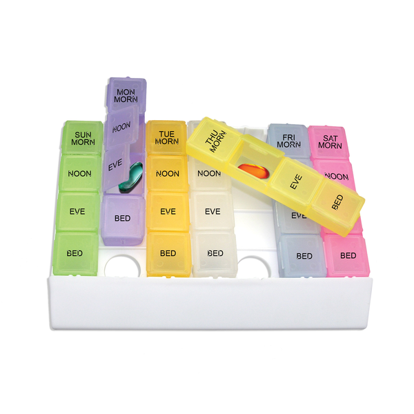Rainbow Medicine Tray, 6-3/4"