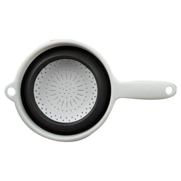 Quick Work Silicone Strainer