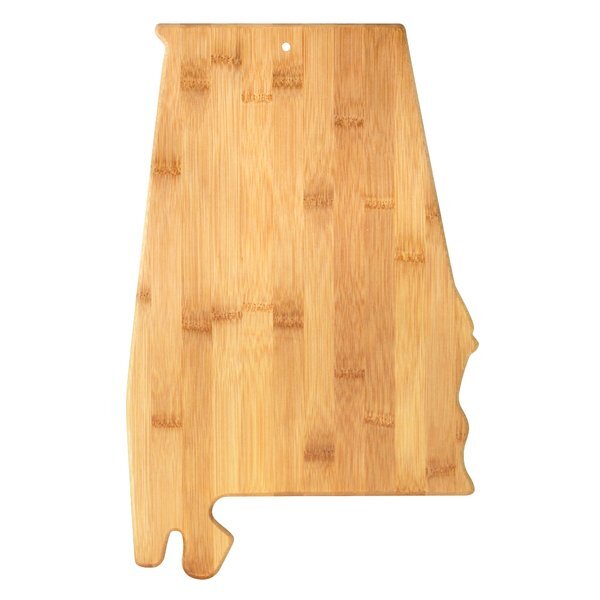 U.S. State Shaped Bamboo Cutting and Serving Boards