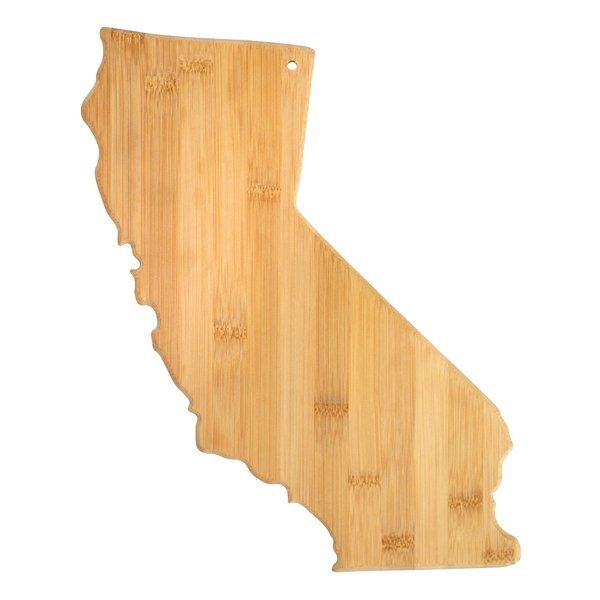 U.S. State Shaped Bamboo Cutting and Serving Boards