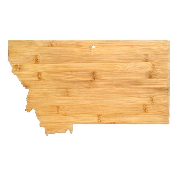 U.S. State Shaped Bamboo Cutting and Serving Boards