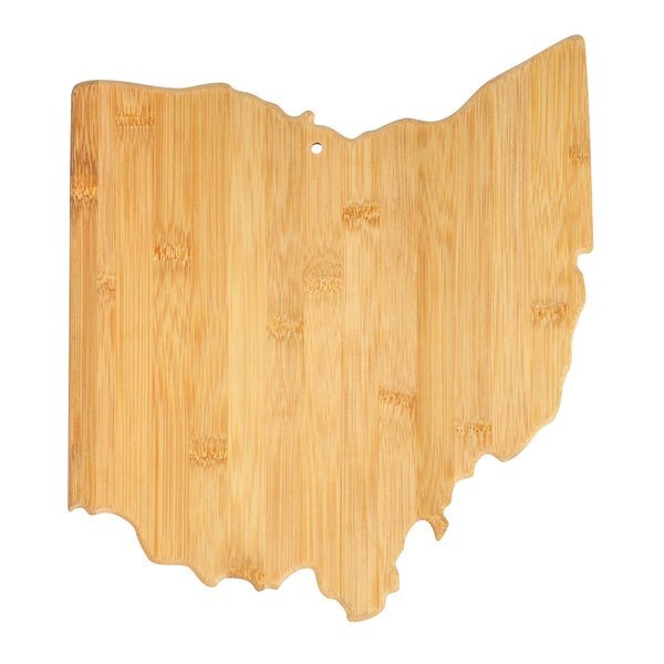 U.S. State Shaped Bamboo Cutting and Serving Boards