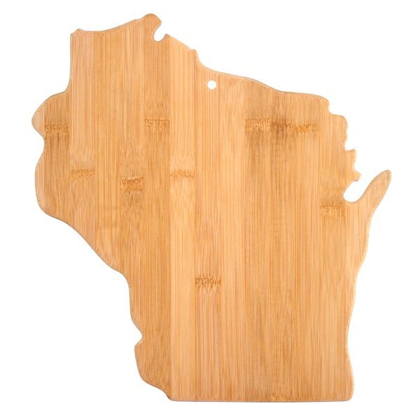 U.S. State Shaped Bamboo Cutting and Serving Boards