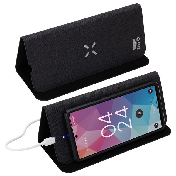 Acadia rPET Mouse Pad w/ 15W Wireless Charger