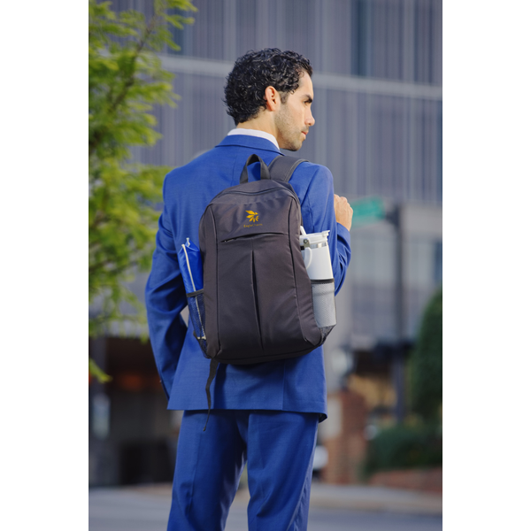 Backstreet Urban Polyurethane Laptop Backpack