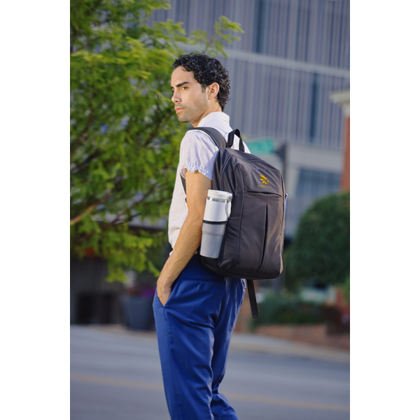 Backstreet Urban Polyurethane Laptop Backpack