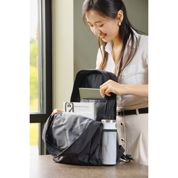 Backstreet Urban Polyurethane Laptop Backpack