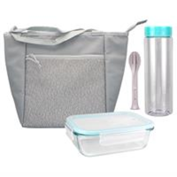 Speck Glass, Bottle & Utensil Tote Set
